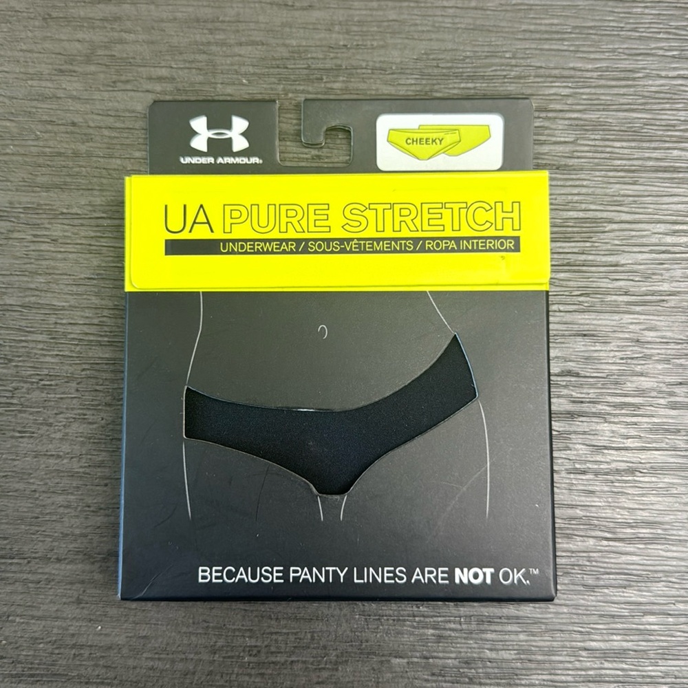 UnderArmour Cheeky Black Panty